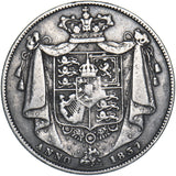 1837 Halfcrown - William IV British Silver Coin