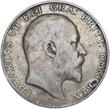 1902 Halfcrown - Edward VII British Silver Coin
