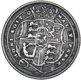1816 Sixpence - George III British Silver Coin - Nice