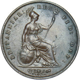 1853 Penny (OT) - Victoria British Copper Coin