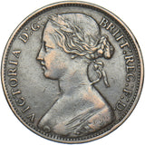 1861 Penny (F33) - Victoria British Bronze Coin