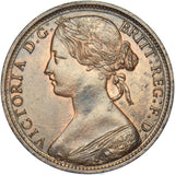 1862 Penny (F39) - Victoria British Bronze Coin - Superb
