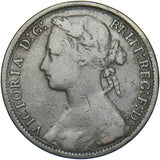 1874 Penny (F77 8+G R14) - Victoria British Bronze Coin