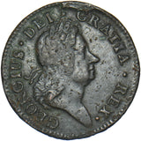 1723 Ireland Halfpenny - George I Copper Coin