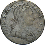 1774 Halfpenny (Contemporary Counterfeit) - George III British Copper Coin