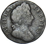 1699 Farthing (Date in Legend) - William III British Copper Coin