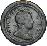 1721 Farthing (Stop After Date) - George I British Copper Coin