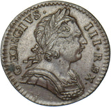 1773 Farthing - George III British Copper Coin - Very Nice