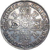 1662 Crown (Mount Marks) - Charles II British Silver Coin