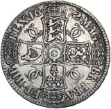 1672 Crown - Charles II British Silver Coin - Nice