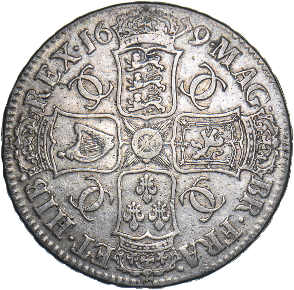 1679 Crown (4th Bust) - Charles II British Silver Coin - Nice – The ...