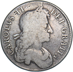 1682 Crown - Charles II British Silver Coin