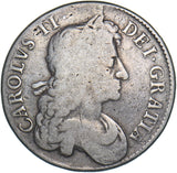 1682 Crown - Charles II British Silver Coin