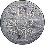 1692 Crown - William & Mary British Silver Coin