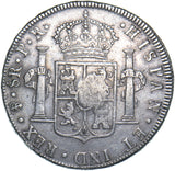 1794/1804 Oval Countermarked Bolivia Dollar - George III British Silver Coin - Nice