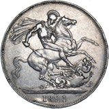 1821 Crown - George IV British Silver Coin - Nice