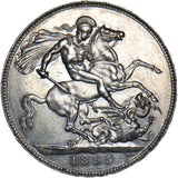 1895 LIX Crown - Victoria British Silver Coin - Very Nice