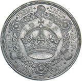1933 Wreath Crown - George V British Silver Coin - Nice