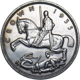 1935 Crown - George V British Silver Coin