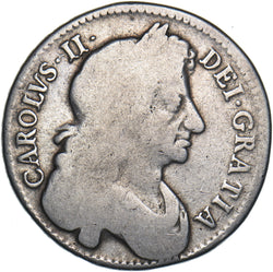 1679 Halfcrown - Charles II British Silver Coin