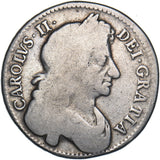 1679 Halfcrown - Charles II British Silver Coin