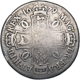 1679 Halfcrown - Charles II British Silver Coin