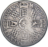 1693 Halfcrown - William & Mary British Silver Coin
