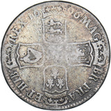 1696 C Halfcrown (Chester Mint) - William III British Silver Coin