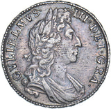 1698 Halfcrown - William III British Silver Coin - Nice