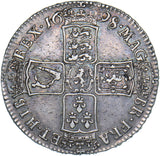 1698 Halfcrown - William III British Silver Coin - Nice