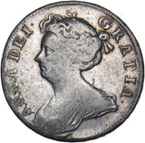 1709 Halfcrown - Anne British Silver Coin