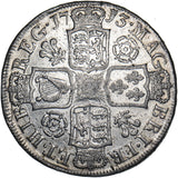 1713 Halfcrown - Anne British Silver Coin