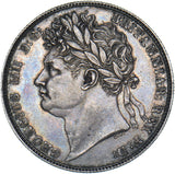 1820 Halfcrown - George IV British Silver Coin - Very Nice