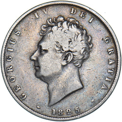1825 Halfcrown - George IV British Silver Coin