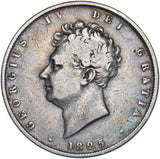 1825 Halfcrown - George IV British Silver Coin