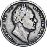 1836 Halfcrown - William IV British Silver Coin