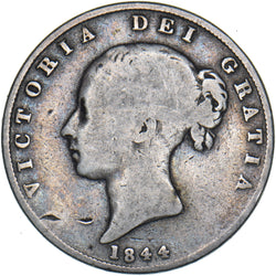 1844 Halfcrown - Victoria British Silver Coin