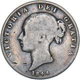 1844 Halfcrown - Victoria British Silver Coin