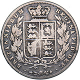 1845 Halfcrown - Victoria British Silver Coin