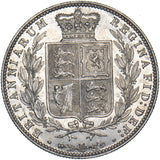 1874 Halfcrown - Victoria British Silver Coin - Superb