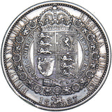 1887 Halfcrown - Victoria British Silver Coin