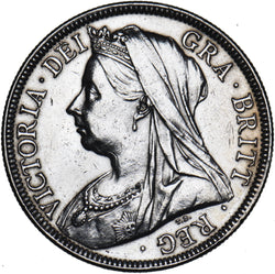 1901 Halfcrown - Victoria British Silver Coin