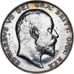 1902 Halfcrown - Edward VII British Silver Coin