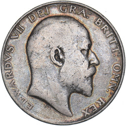 1903 Halfcrown - Edward VII British Silver Coin