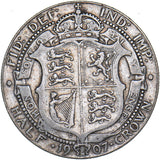 1907 Halfcrown - Edward VII British Silver Coin