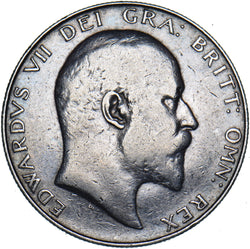 1910 Halfcrown - Edward VII British Silver Coin