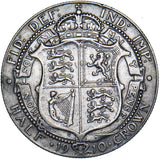 1910 Halfcrown - Edward VII British Silver Coin