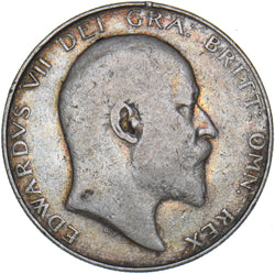 1910 Halfcrown - Edward VII British Silver Coin
