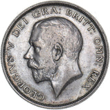 1914 Halfcrown - George V British Silver Coin - Nice