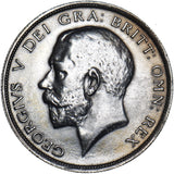 1916 Halfcrown - George V British Silver Coin